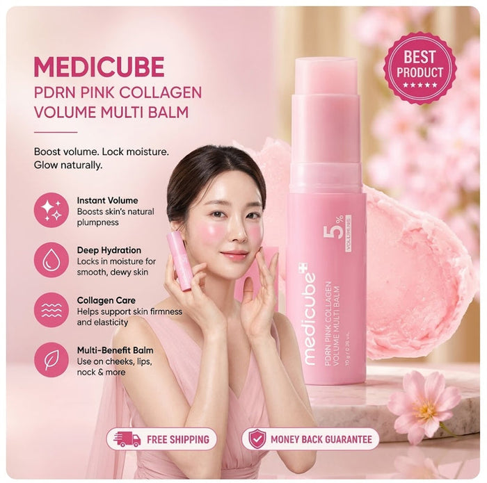Medicube PDRN Pink Collagen Multi Balm Stick 10g