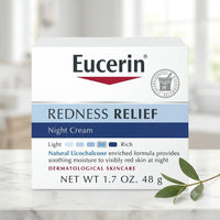 Eucerin Redness Relief Hydrating Night Cream for Face